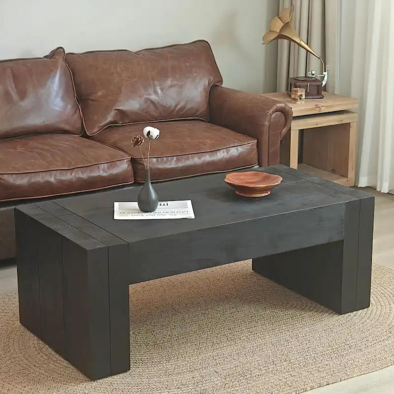 Modern Versatile Solid Wood Coffee Table - Perfect for Living Room