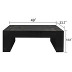 Modern Versatile Solid Wood Coffee Table - Perfect for Living Room