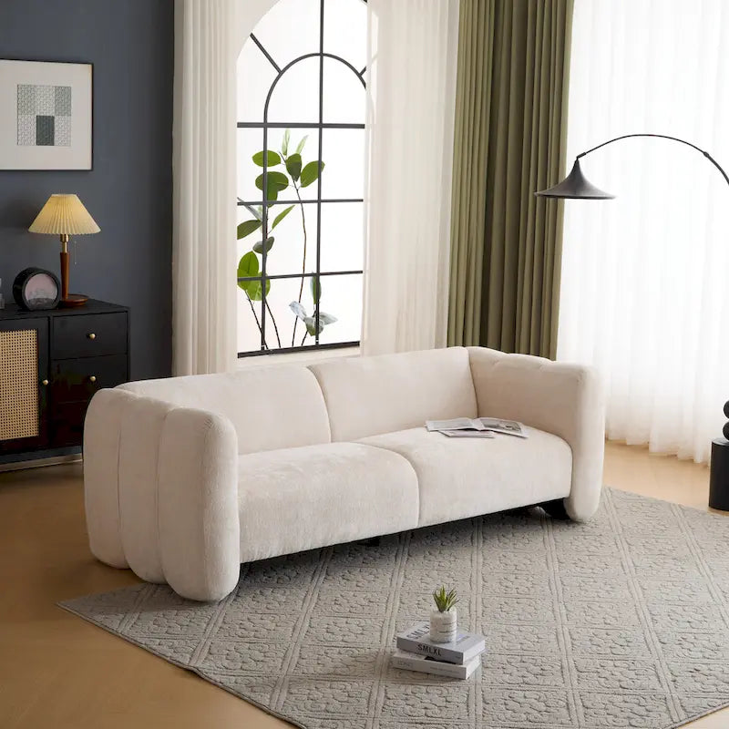 83" 3-Seater Wave Design Sofa