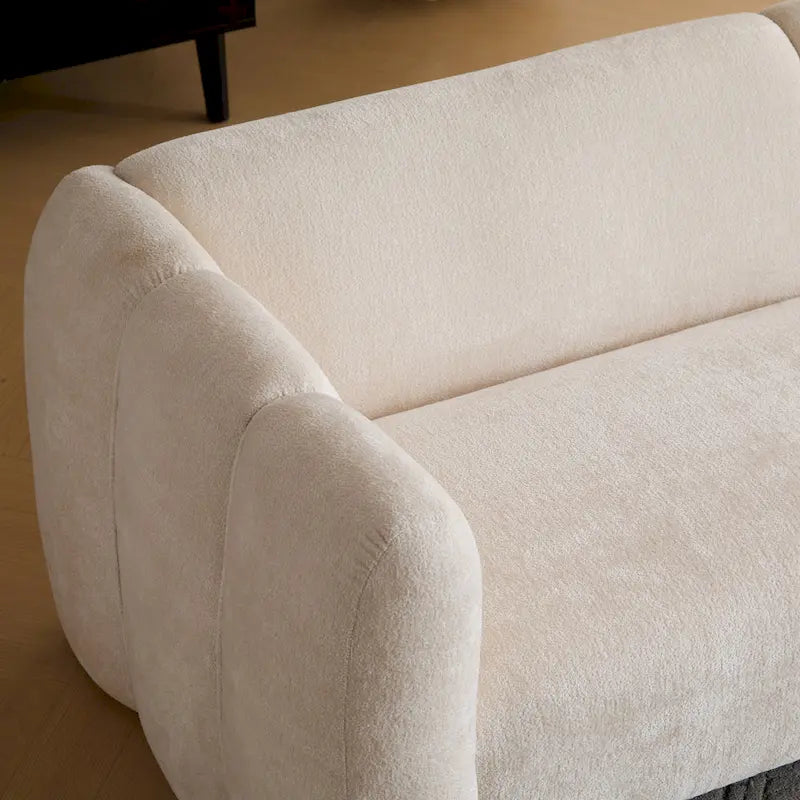 83" 3-Seater Wave Design Sofa