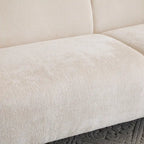 83" 3-Seater Wave Design Sofa