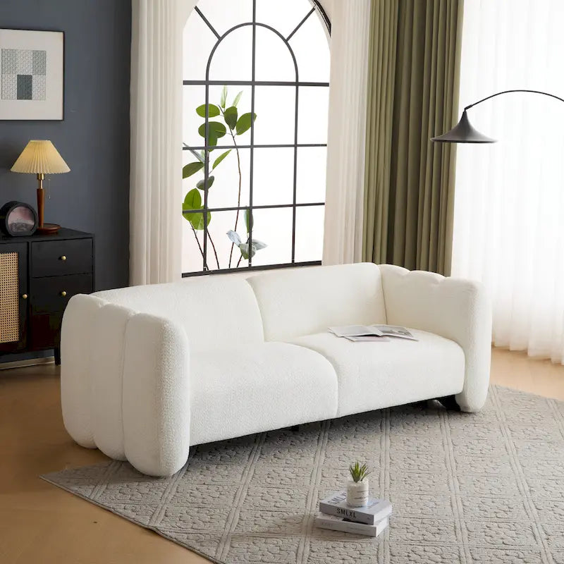 83" 3-Seater Wave Design Sofa
