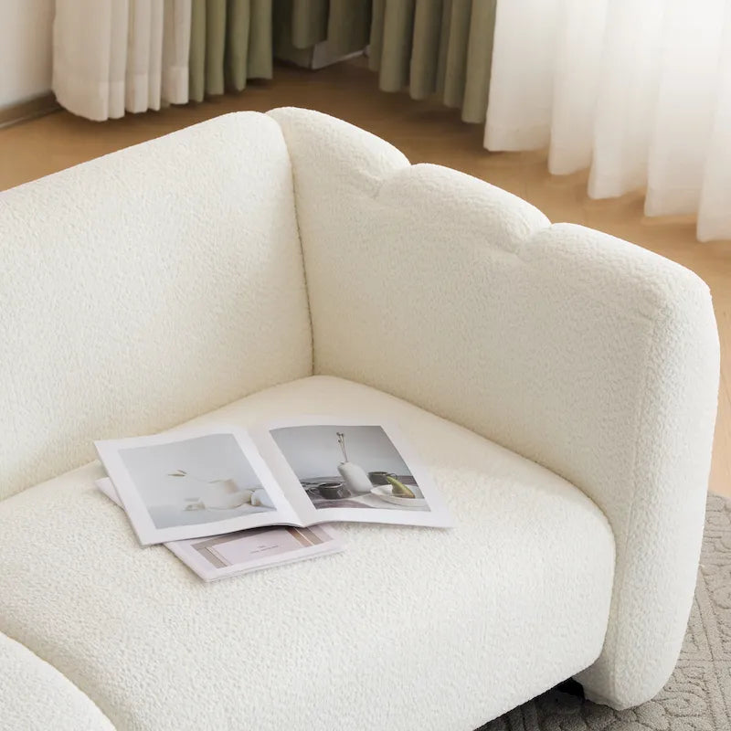 83" 3-Seater Wave Design Sofa