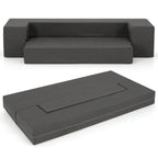 8-Inch Folding Sofa Bed with High-Density Foam & Washable Cover