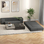 8-Inch Folding Sofa Bed with High-Density Foam & Washable Cover