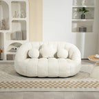 Chenille Foam Lounge Chair
