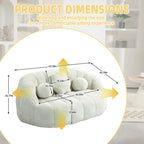 Chenille Foam Lounge Chair