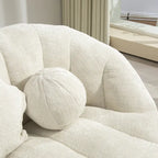 Chenille Foam Lounge Chair