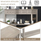 Rustic Entryway Console Table