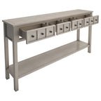 Rustic Entryway Console Table