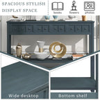 Rustic Entryway Console Table