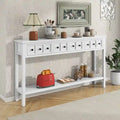 4-Drawer Entryway Console Table