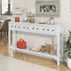 4-Drawer Entryway Console Table
