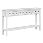 4-Drawer Entryway Console Table