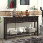 4-Drawer Entryway Console Table