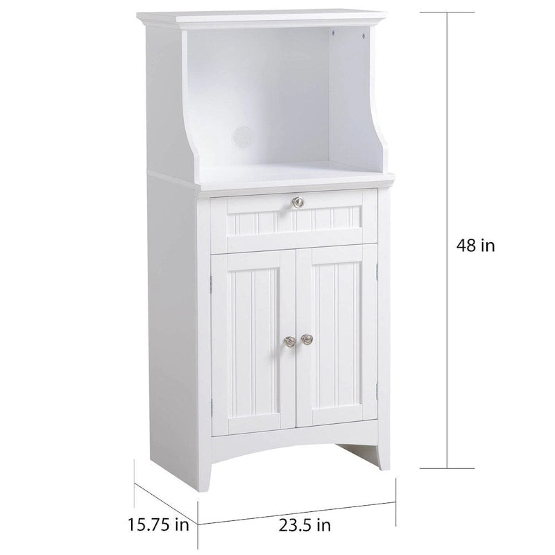 Microwave/Coffee Maker Utility Cabinet