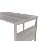 60W x 30D L Shaped Table Desk with Metal Legs