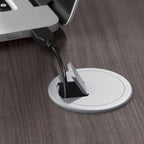 60W x 30D L Shaped Table Desk with Metal Legs