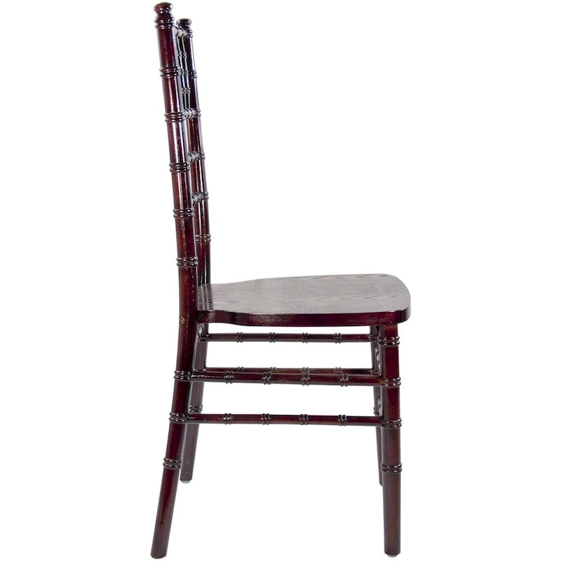 Wood Chiavari Chair - 18"D x 15.75"W x 36"H