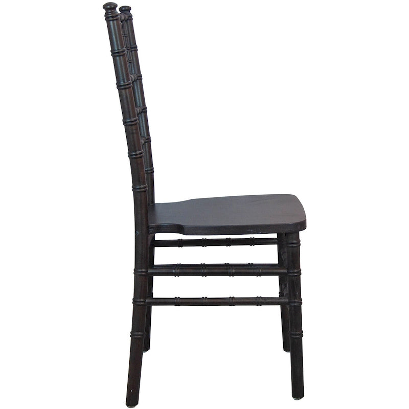 Wood Chiavari Chair - 18"D x 15.75"W x 36"H