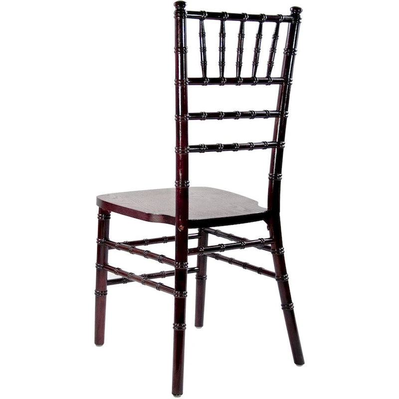 Wood Chiavari Chair - 18"D x 15.75"W x 36"H