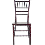 Wood Chiavari Chair - 18"D x 15.75"W x 36"H