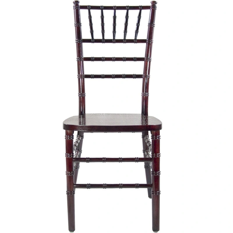 Wood Chiavari Chair - 18"D x 15.75"W x 36"H