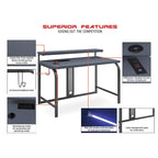 48-Inch Contemporary Gaming Desk