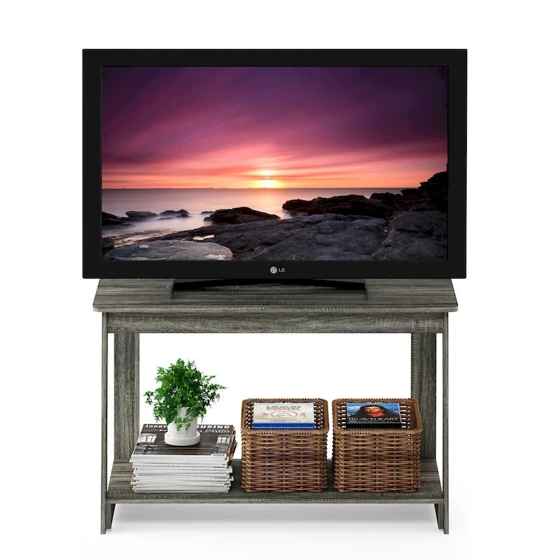 TV Stand with Bottom Shelf