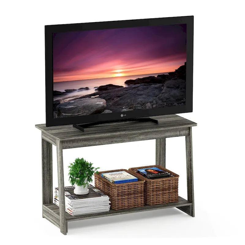 TV Stand with Bottom Shelf