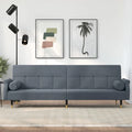 Sofa Bed Loveseat Convertible with Cushions for Studio - Velvet 85 x 35 x 27.6