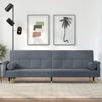 Sofa Bed Loveseat Convertible with Cushions for Studio - Velvet 85 x 35 x 27.6