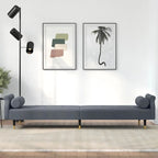 Sofa Bed Loveseat Convertible with Cushions for Studio - Velvet 85 x 35 x 27.6