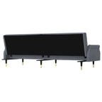Sofa Bed Loveseat Convertible with Cushions for Studio - Velvet 85 x 35 x 27.6
