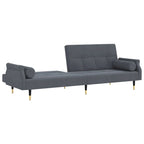 Sofa Bed Loveseat Convertible with Cushions for Studio - Velvet 85 x 35 x 27.6