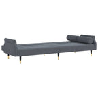 Sofa Bed Loveseat Convertible with Cushions for Studio - Velvet 85 x 35 x 27.6