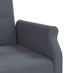 Sofa Bed Loveseat Convertible with Cushions for Studio - Velvet 85 x 35 x 27.6