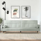 Sofa Bed Loveseat Convertible with Cushions for Studio - Velvet 85 x 35 x 27.6