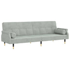 Sofa Bed Loveseat Convertible with Cushions for Studio - Velvet 85 x 35 x 27.6