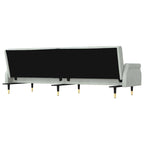Sofa Bed Loveseat Convertible with Cushions for Studio - Velvet 85 x 35 x 27.6