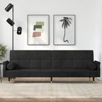 Sofa Bed Loveseat Convertible with Cushions for Studio - Velvet 85 x 35 x 27.6