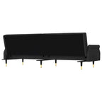 Sofa Bed Loveseat Convertible with Cushions for Studio - Velvet 85 x 35 x 27.6