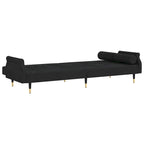 Sofa Bed Loveseat Convertible with Cushions for Studio - Velvet 85 x 35 x 27.6