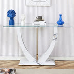 Modern and Simple Rectangular Console Table