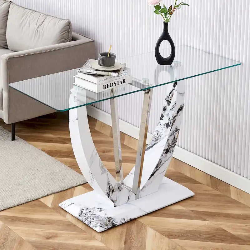 Modern and Simple Rectangular Console Table