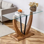 Modern and Simple Rectangular Console Table