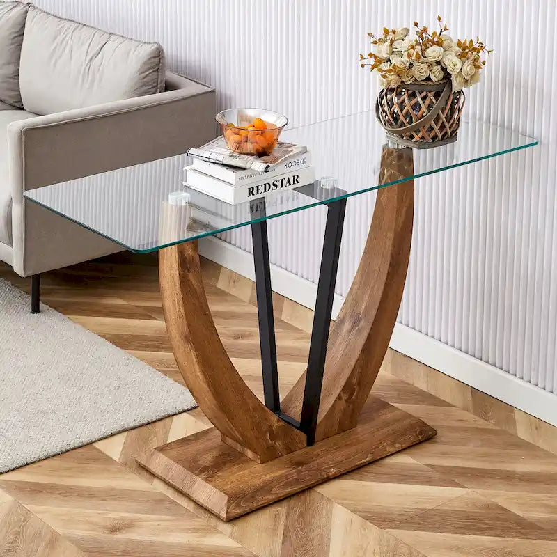 Modern and Simple Rectangular Console Table
