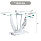 Modern and Simple Rectangular Console Table