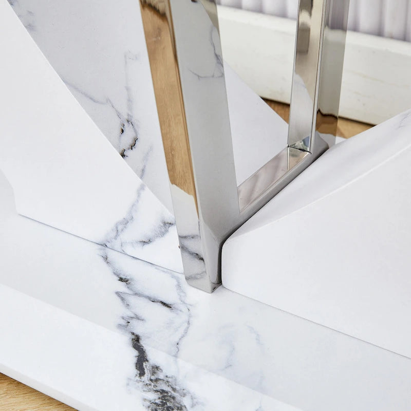 Modern and Simple Rectangular Console Table