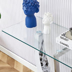 Modern and Simple Rectangular Console Table